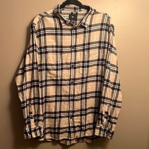 H&M Flannel Button Down